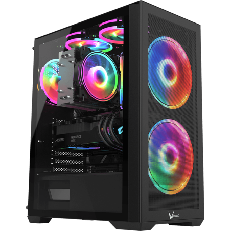 Gabinete Air Power G5 Duo Black